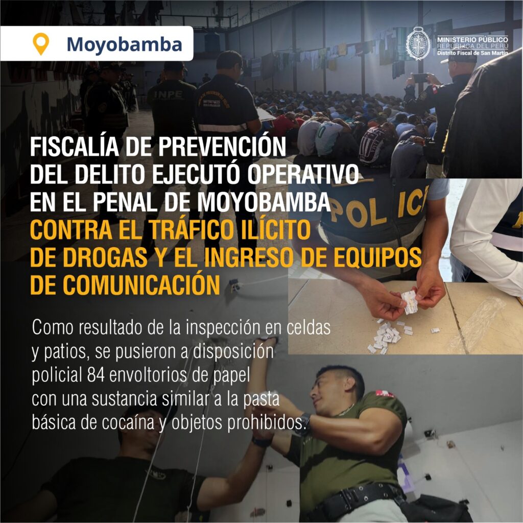 ¿Quién controla las puertas? ¿Cómo ingresa la droga y celular al penal de Moyobamba? Los equipos de bloqueo de señal telefónica ¿Funcionan?