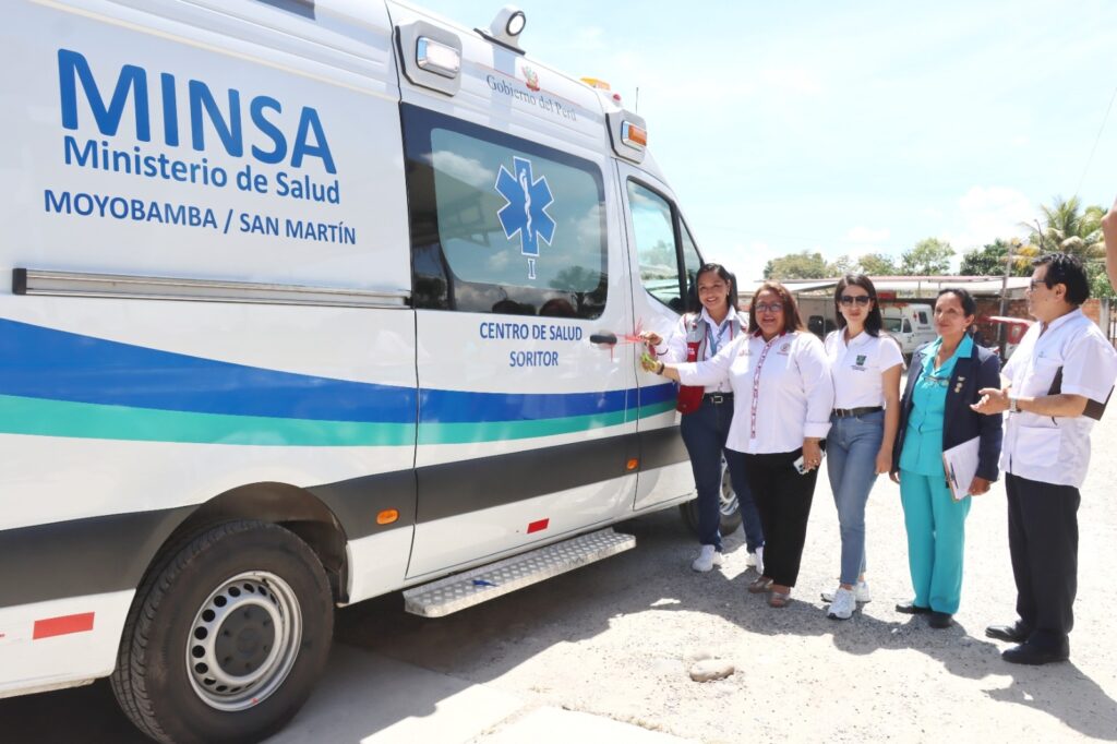 Más de 40 mil soritorinos se benefician con mejoramiento del Centro de Salud y nueva ambulancia