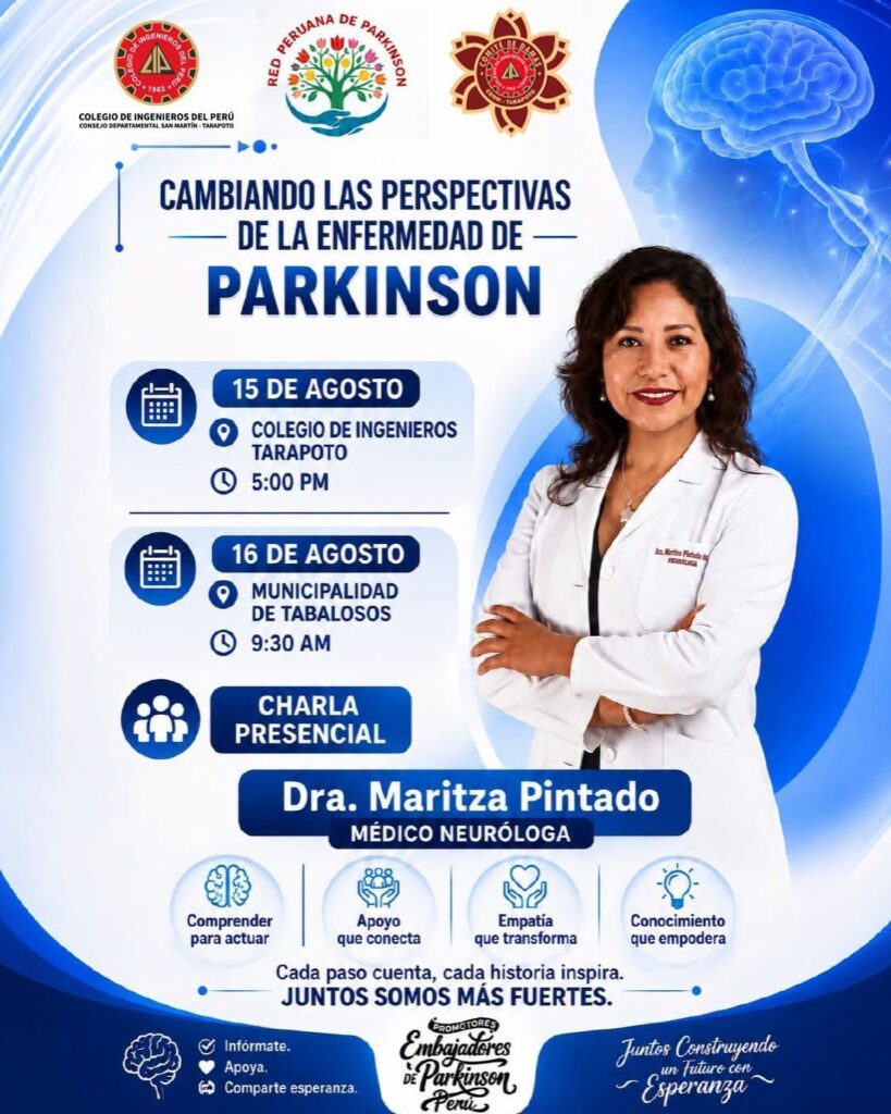 CIP CDSM–Tarapoto y Comité de Damas promueven charla de sensibilización sobre el Parkinson