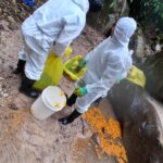 Contaminación de Ahuashiyacu paraliza producción de agua potable en La Banda de Shilcayo