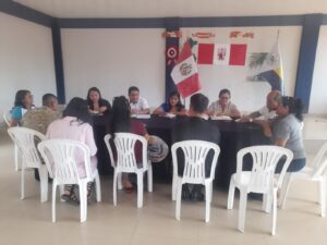 Municipalidad Distrital de Sauce coordina acciones para el Segundo Simulacro Nacional Multipeligro