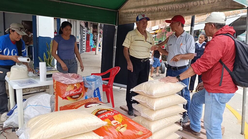 Arroceros del Huallaga Central tienen 250 mil toneladas de arroz sin poder comercializarlos