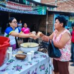 Cuarta cabezonía de las fiestas patronales realizó tradicional poncheada en Sauce
