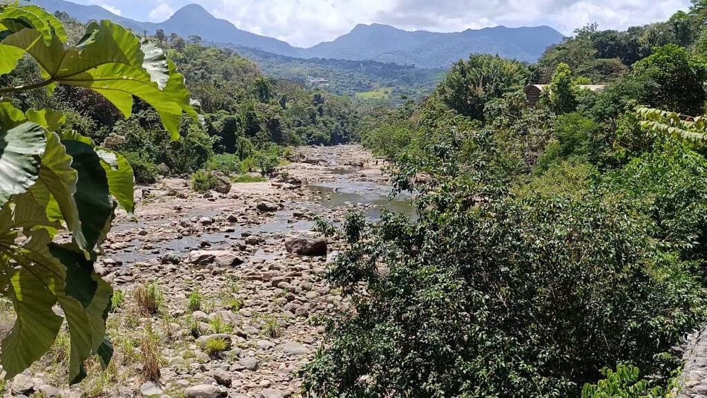 Río Cumbaza evidencia fuerte descenso de su caudal ante inicio del estiaje