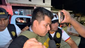 Trasladan a Tarapoto a investigado por presunto vínculo con “Los Pulpos”