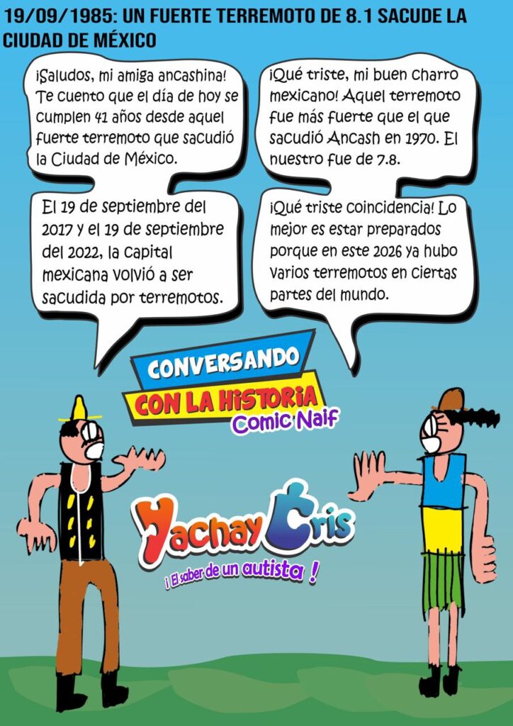 Comic, sábado 19 de setiembre 2026
