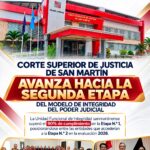 Corte de San Martín avanza hacia la segunda etapa del modelo de Integridad del Poder Judicial