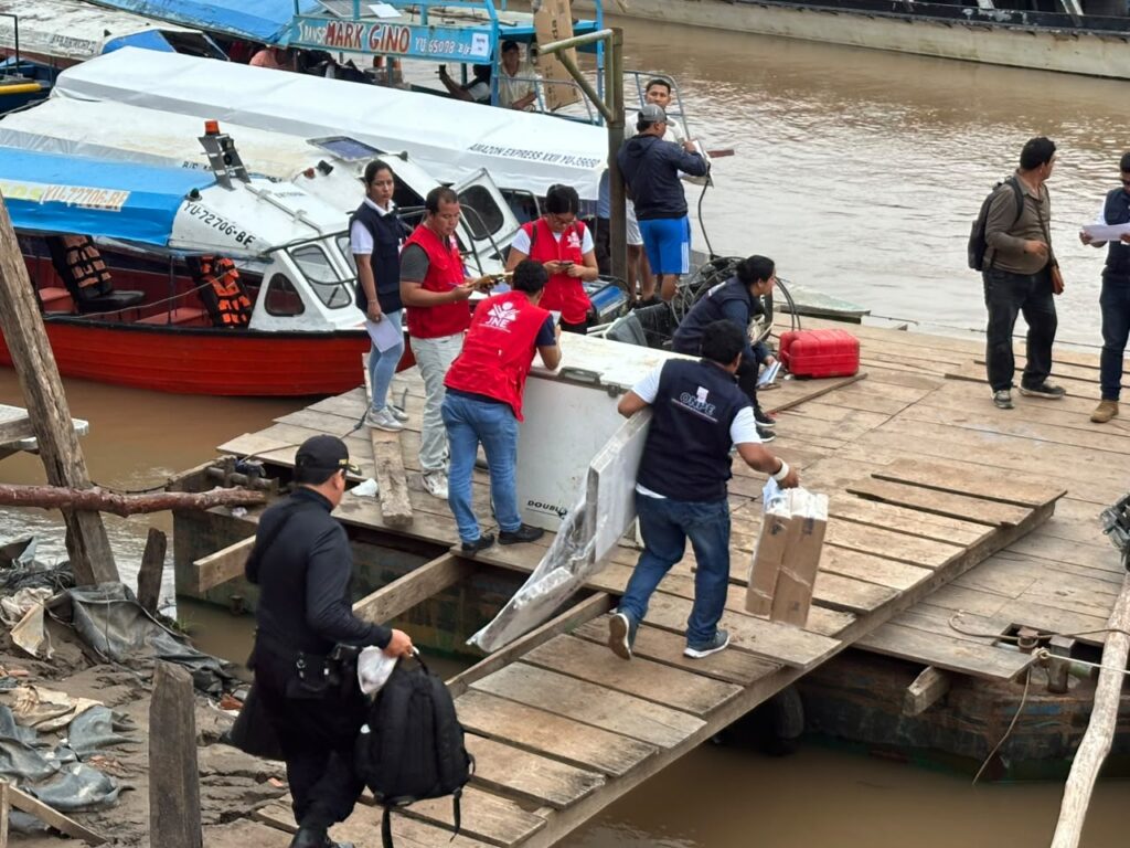 JEE ALTO AMAZONAS FISCALIZA DESPLIEGUE DEL MATERIAL ELECTORAL HACIA LOCALES DE VOTACIÓN DE ALTO AMAZONAS Y DATEM DEL MARAÑÓN