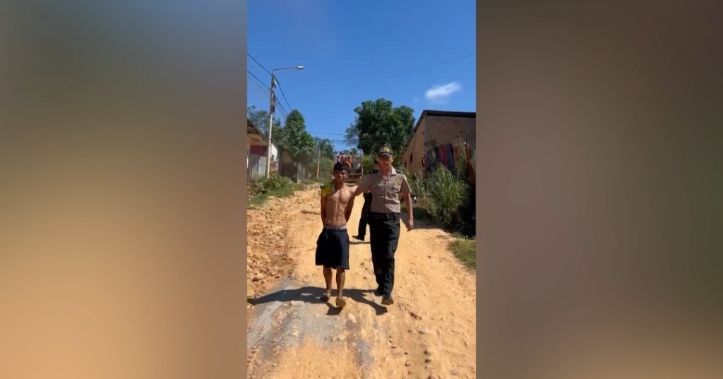 Intervienen a joven tras denuncia por robo y hallazgo de presunta droga en La Banda de Shilcayo