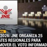 San Martín ante una cita clave: Candidatos a la gobernación expondrán sus propuestas en debate regional promovido por el JNE