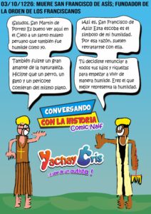 Comic, sábado 03 de octubre 2026
