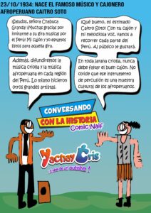Comic, viernes 23 de octubre 2026