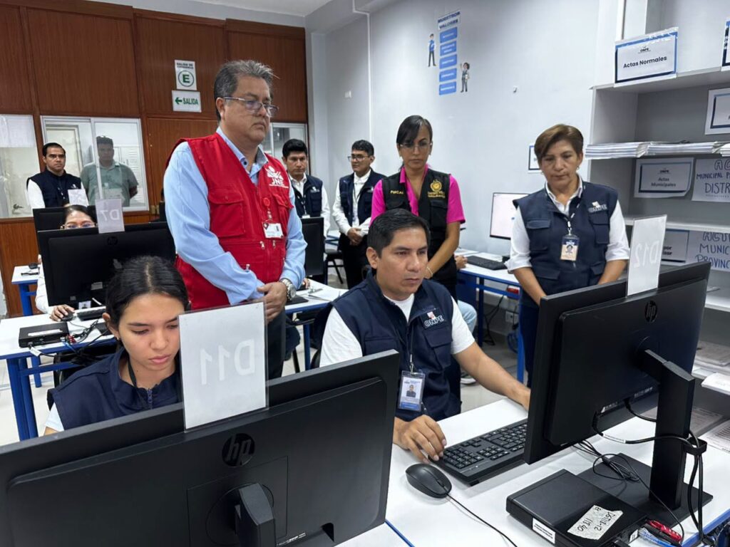Sistema de Cómputo Electoral de la ONPE queda listo para procesar 89,935 actas electorales