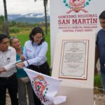 San Martín pone en servicio carretera asfaltada que conecta Cañuto y Nuevo Horizonte