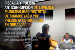 Allanan Municipalidad Distrital de Shamboyacu por presuntas irregularidades en concurso para renovación de puente vial
