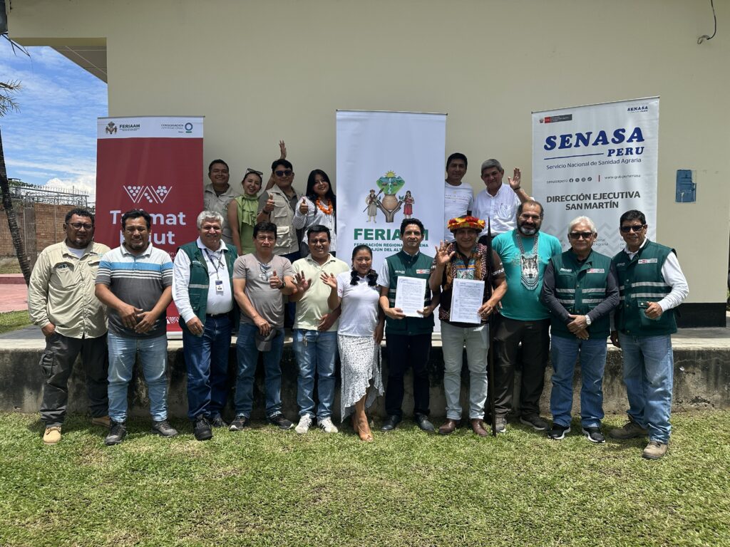 FERIAAM y SENASA fortalecen producción de bioinsumos en comunidades Awajún