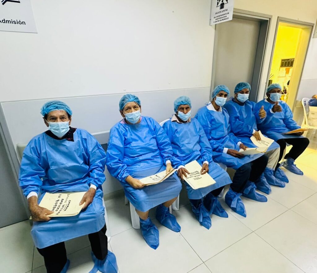 66 pacientes accederán a cirugías de catarata para recuperar la visión en el hospital Santa Gema