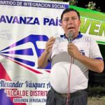 Alexander Vásquez Acuña obtiene el 100 % de votos en Segunda Jerusalén