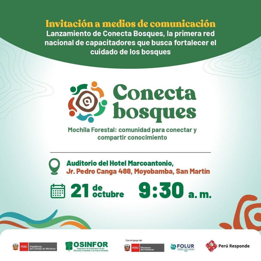 Conecta Bosques: La red de la Mochila Forestal que multiplica el saber para salvar nuestra Amazonía